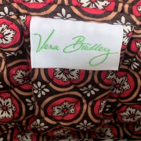 Vera Bradley Imperial Toile Crossbody Bag Womens Small Retired Quilted Pleated - Picture 15 of 16